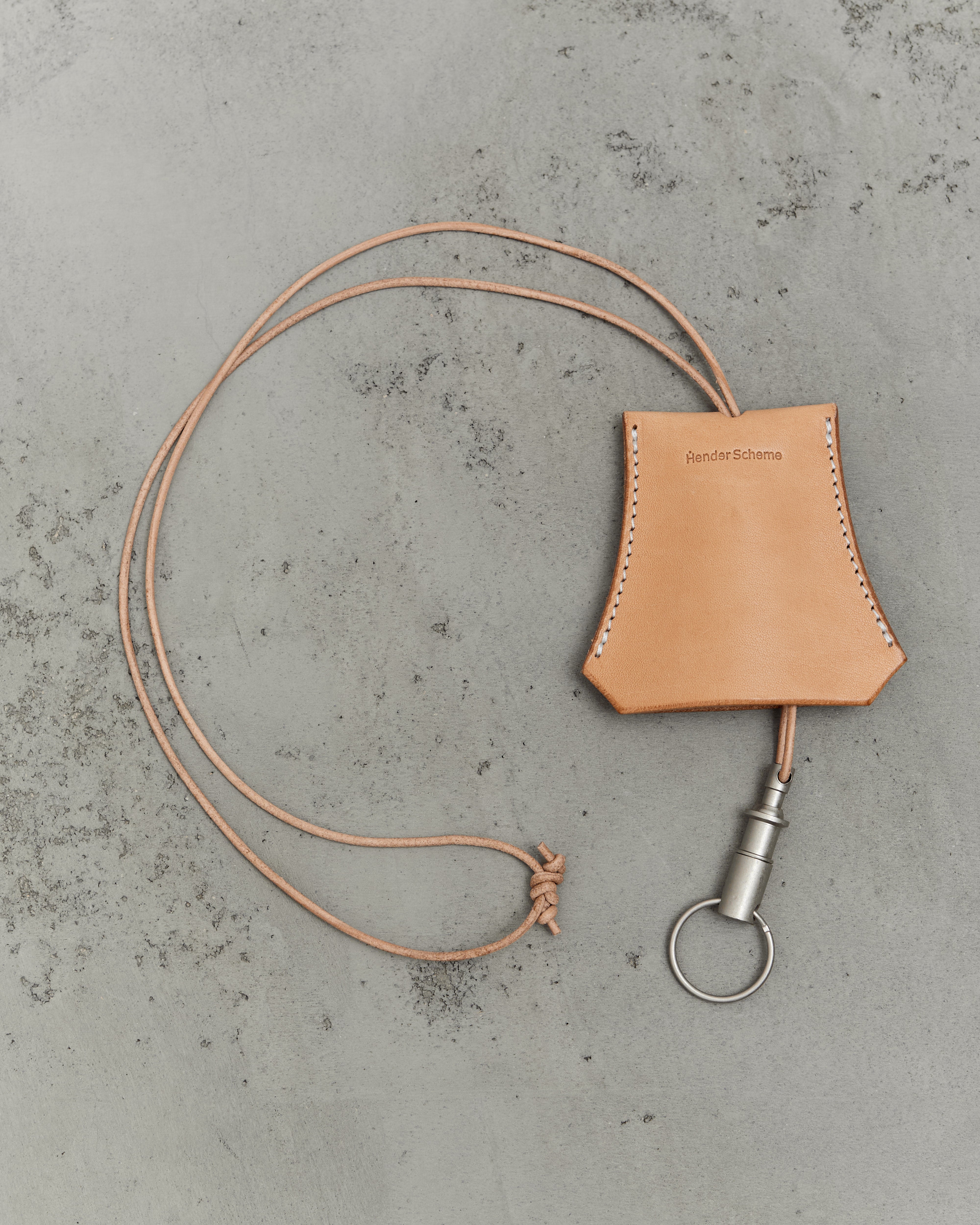 Hender Scheme Key Neck Holder, Natural – Glasswing