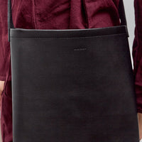 Hender Scheme Cow Shoulder Bag, Black