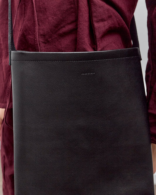 Hender Scheme Cow Shoulder Bag, Black