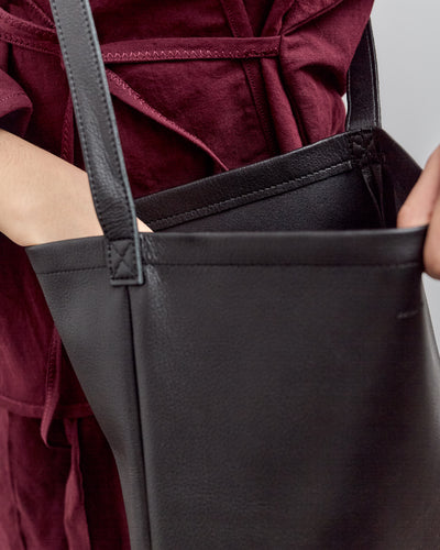 Hender Scheme Cow Shoulder Bag, Black