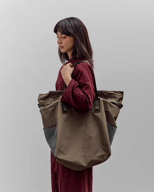 Hender Scheme Functional Tote Bag, Khaki Olive