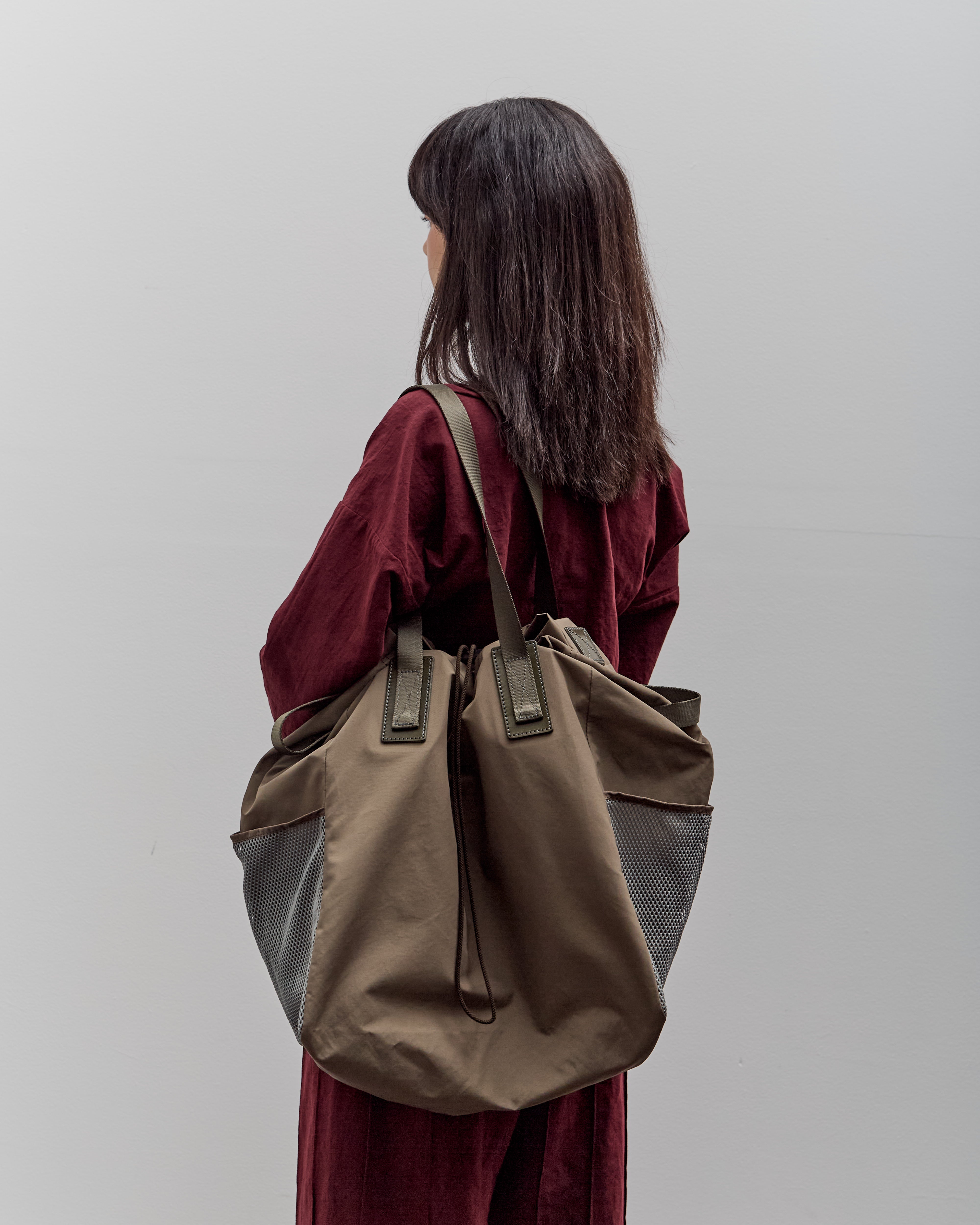 Hender Scheme Functional Tote Bag, Khaki Olive – Glasswing