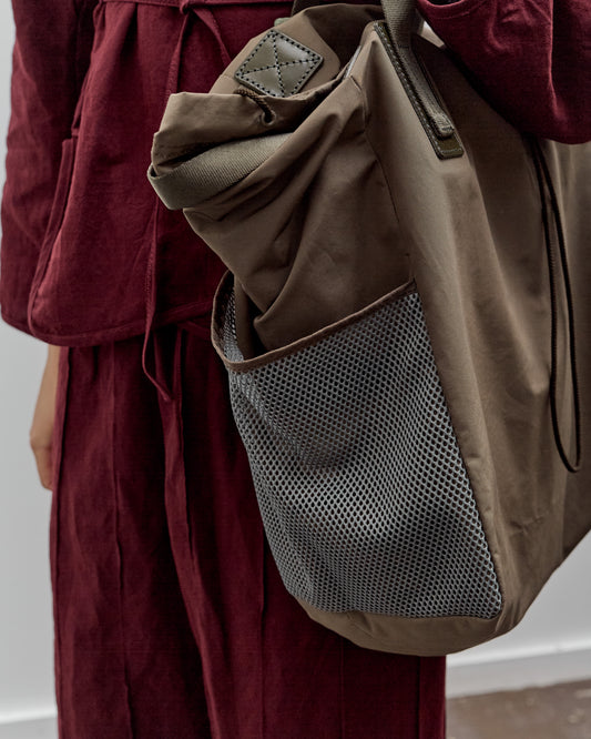 Hender Scheme Functional Tote Bag, Khaki Olive