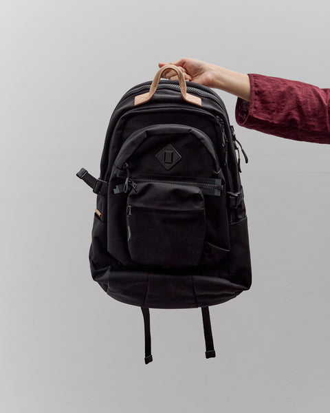 バッグパック/リュック hender scheme back pack black Hender Scheme Module Back Pack 26L, Black/Natural – Glasswing