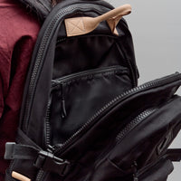 Hender Scheme Module Back Pack 26L, Black/Natural