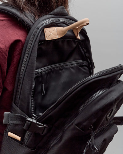 Hender Scheme Module Back Pack 26L, Black/Natural