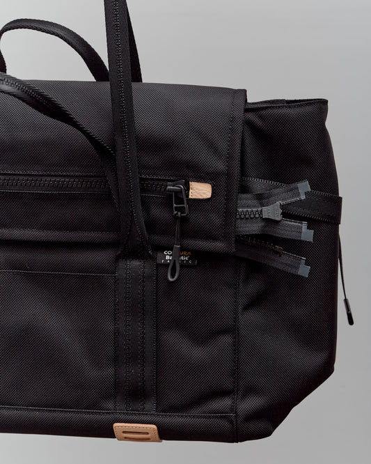 Hender Scheme Module Tote Bag, Black/Natural