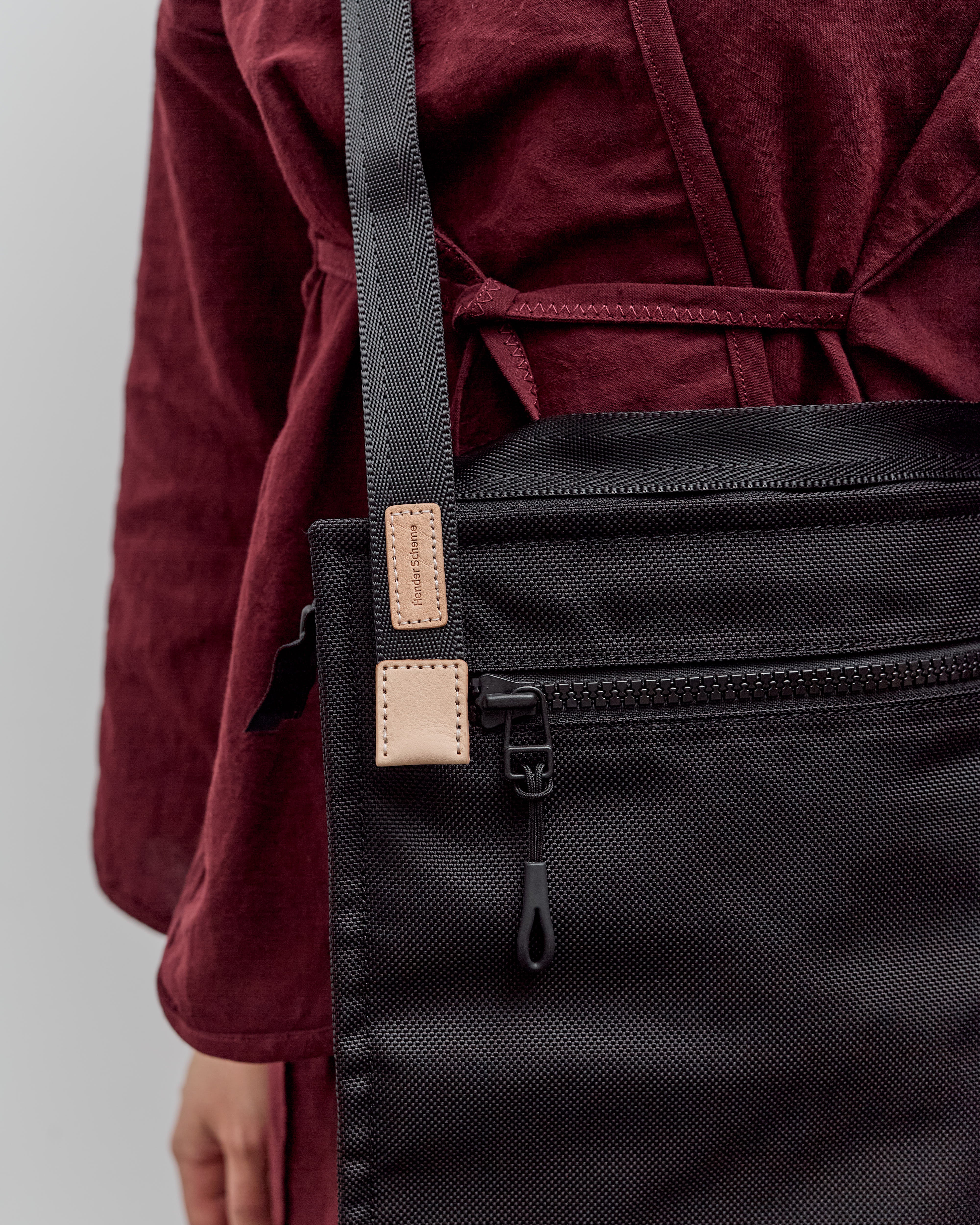 Hender Scheme Module Tote Bag, Black/Natural – Glasswing