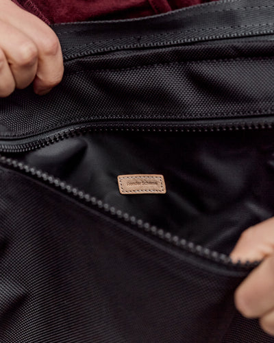 Hender Scheme Module Tote Bag, Black/Natural