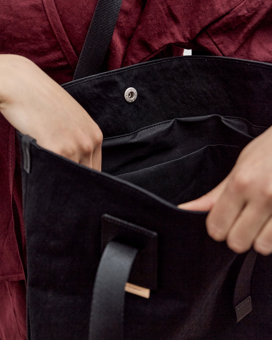 Hender Scheme Two Way Tote, Black