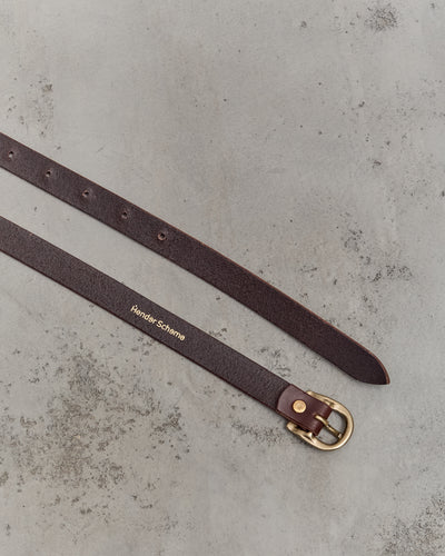 Hender Scheme Arc Belt, Dark Brown