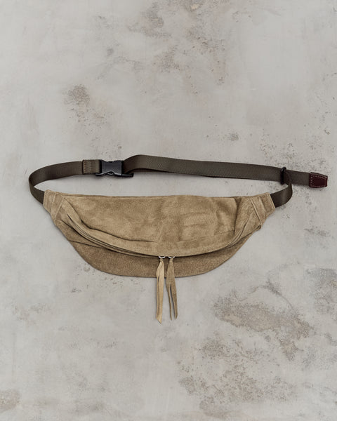 Hender Scheme Pig Waist Pouch, Khaki – Glasswing