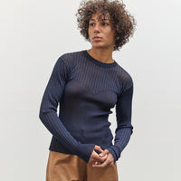 Henrik Vibskov Bell Knit Blouse, Navy