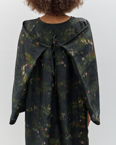 Henrik Vibskov Bind Silk Dress, Dark Bouquet