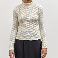 Henrik Vibskov Bubble Wrap Turtleneck, Pearl