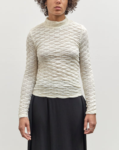 Henrik Vibskov Bubble Wrap Turtleneck, Pearl