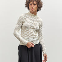 Henrik Vibskov Bubble Wrap Turtleneck, Pearl