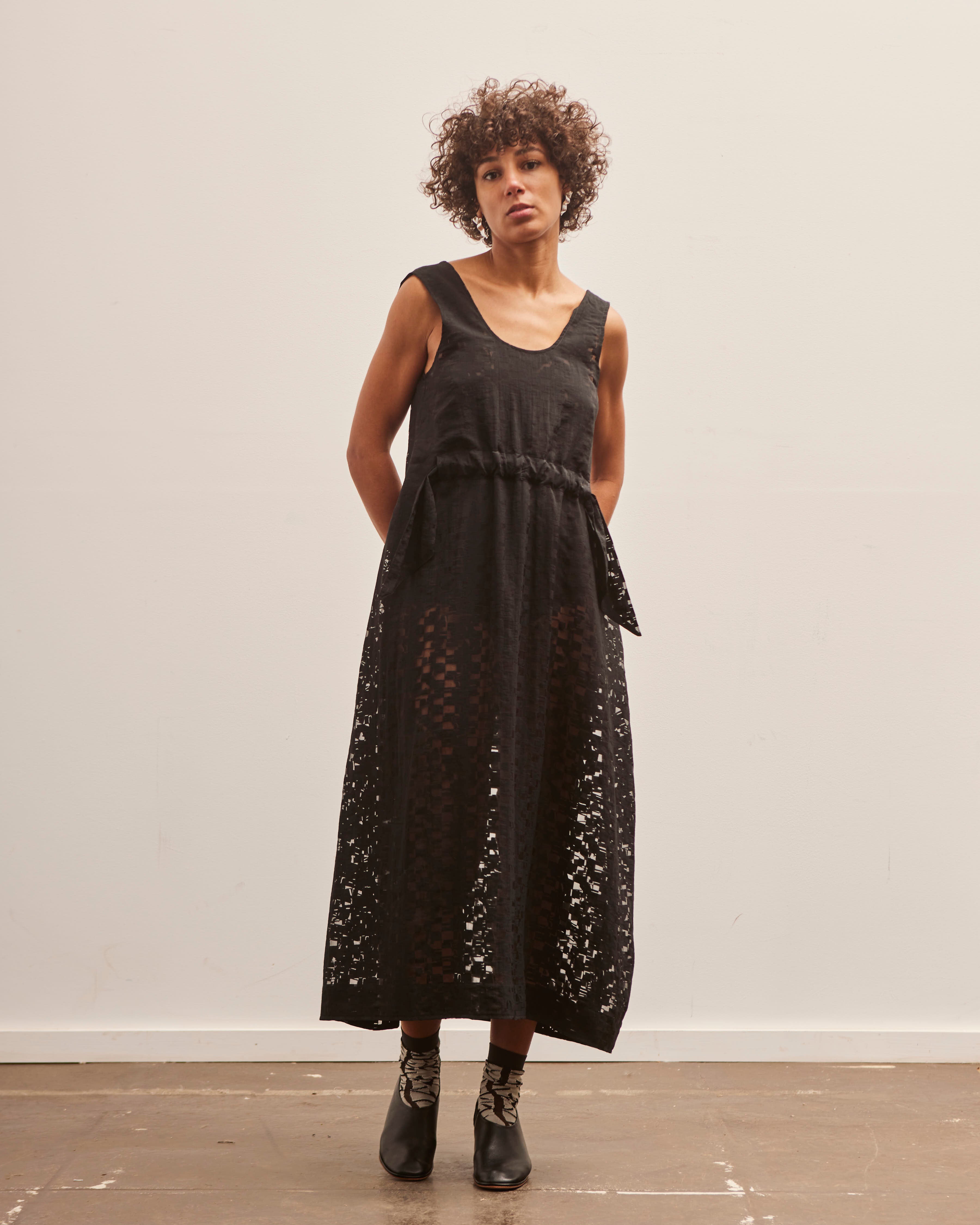 Henrik Vibskov Bulk Dress, Broken Black Box – Glasswing Henrik Vibskov Bulk Dress, Broken Black Box – Glasswing