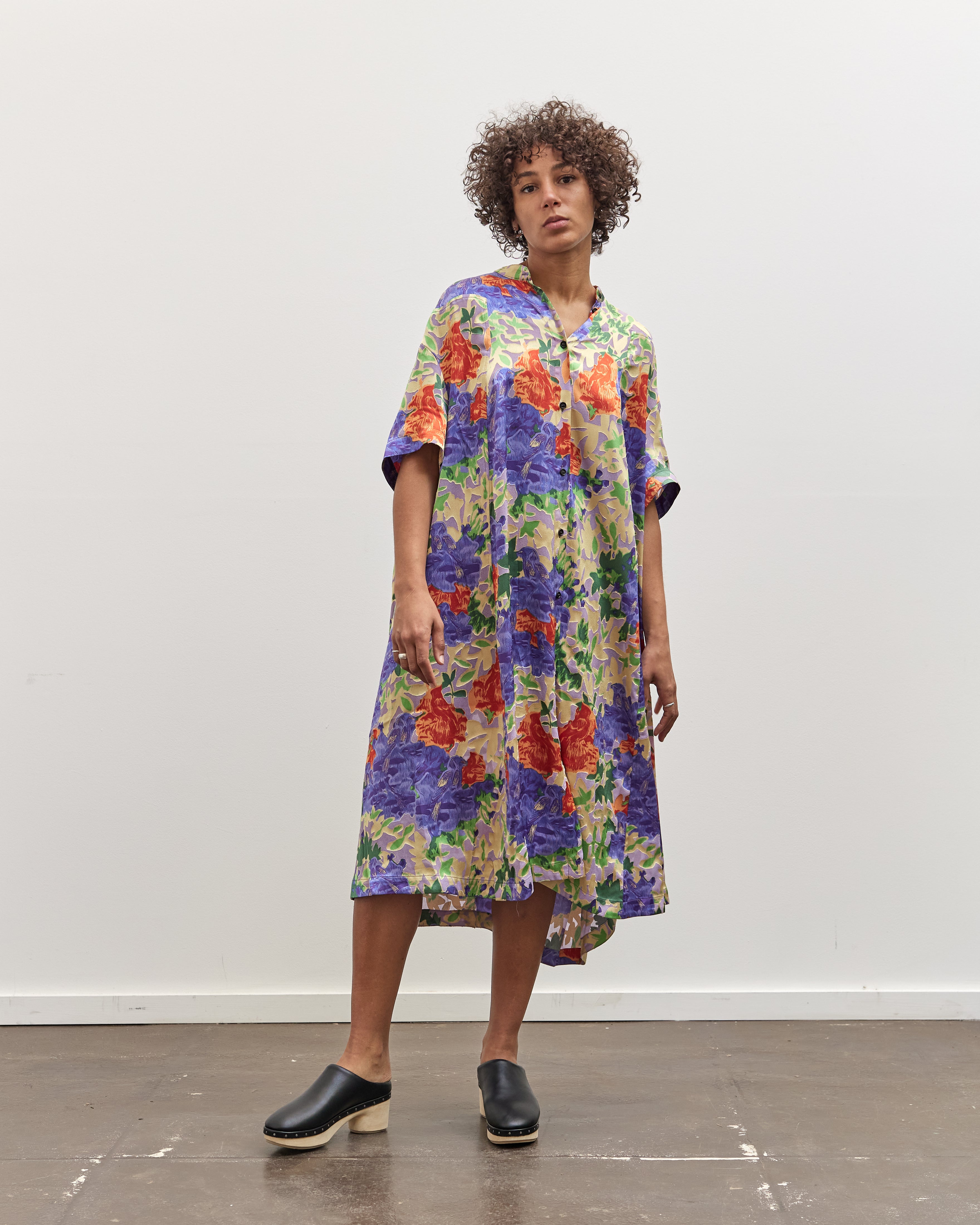 HENRIK VIBSKOV - HENRIK VIBSKOV / ヘンリックヴィブスコフ | 2022AW | Satellite Plisse Kaftan Blouse Light Moon Flowers ブラウス | L | マルチカラー | レディース HENRIK VIBSKOV / ヘンリックヴィブスコフ | 2022AW | Satellite