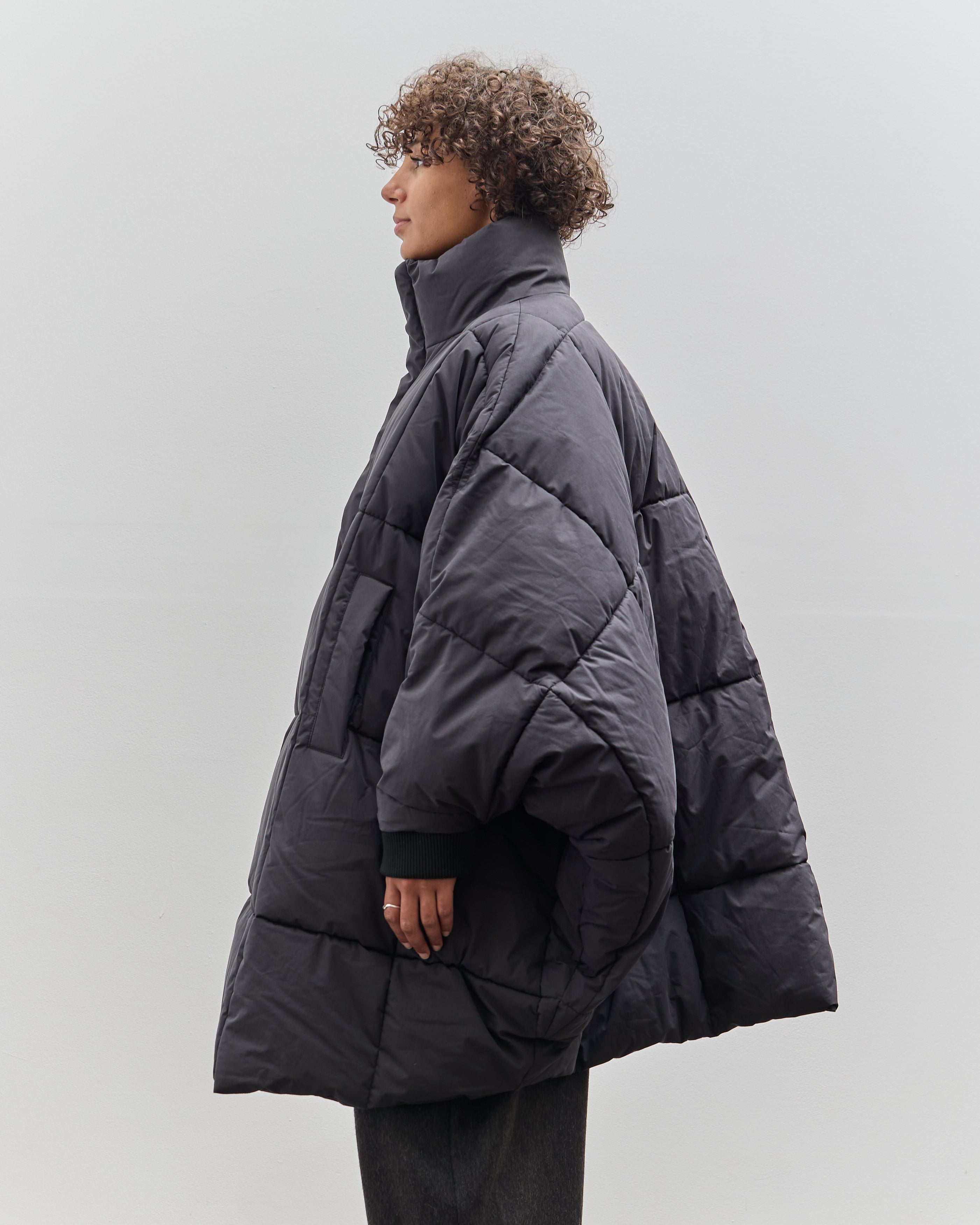 Henrik Vibskov Duvet Coat, Black – Glasswing