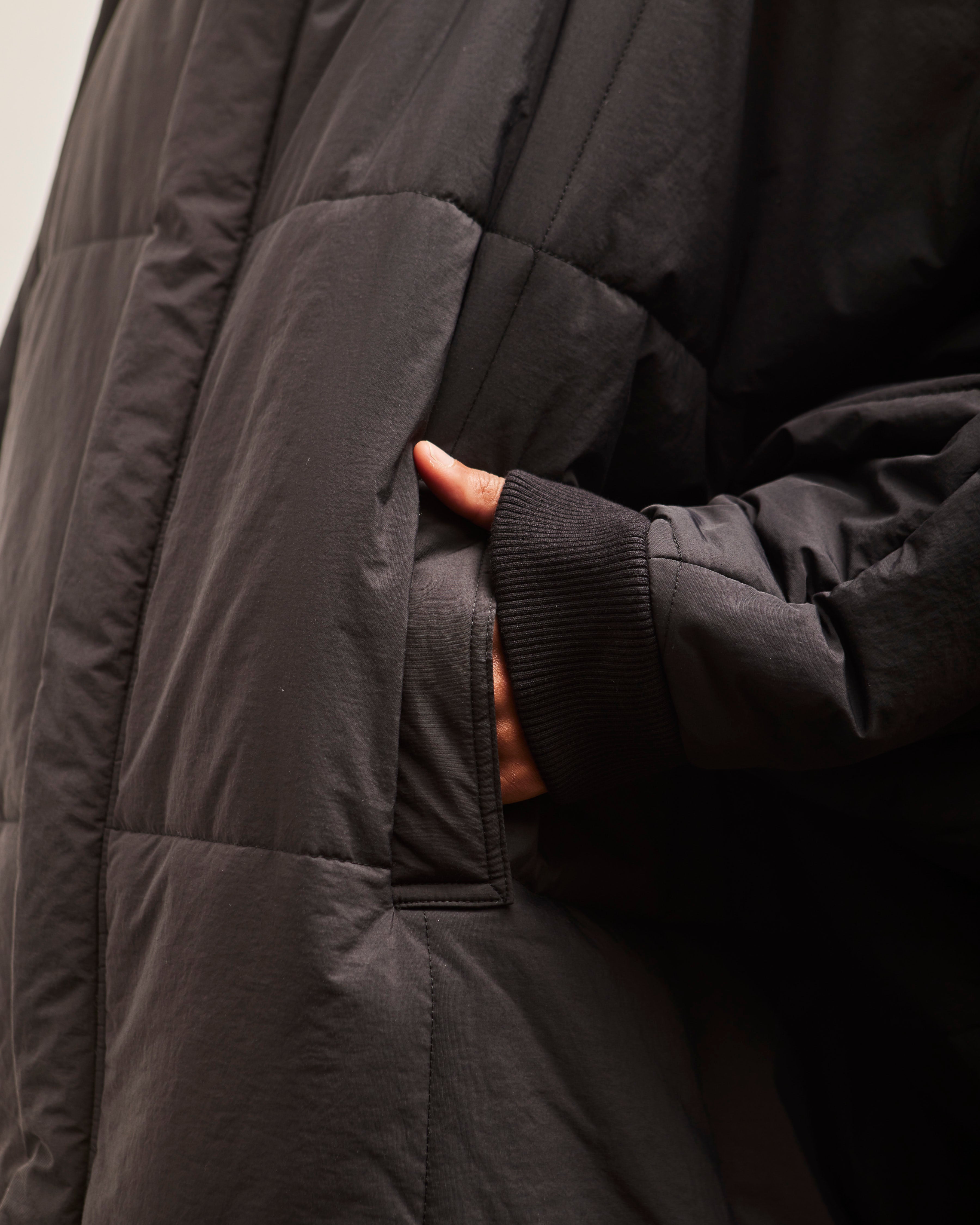 【Henrik Vibskov】Duvet コート Henrik Vibskov Duvet Coat, Black (old) – Glasswing