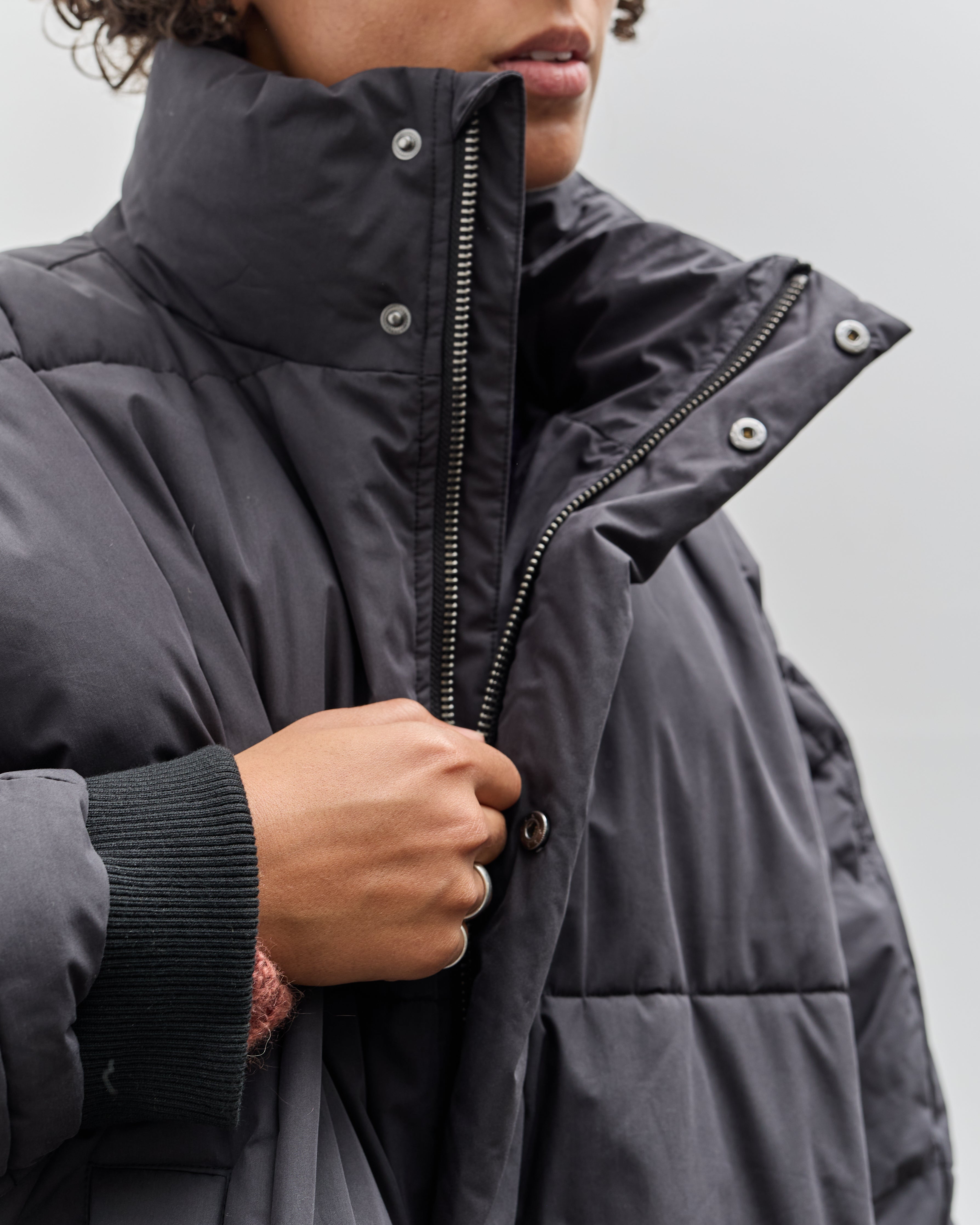 Henrik Vibskov Duvet Coat, Black – Glasswing