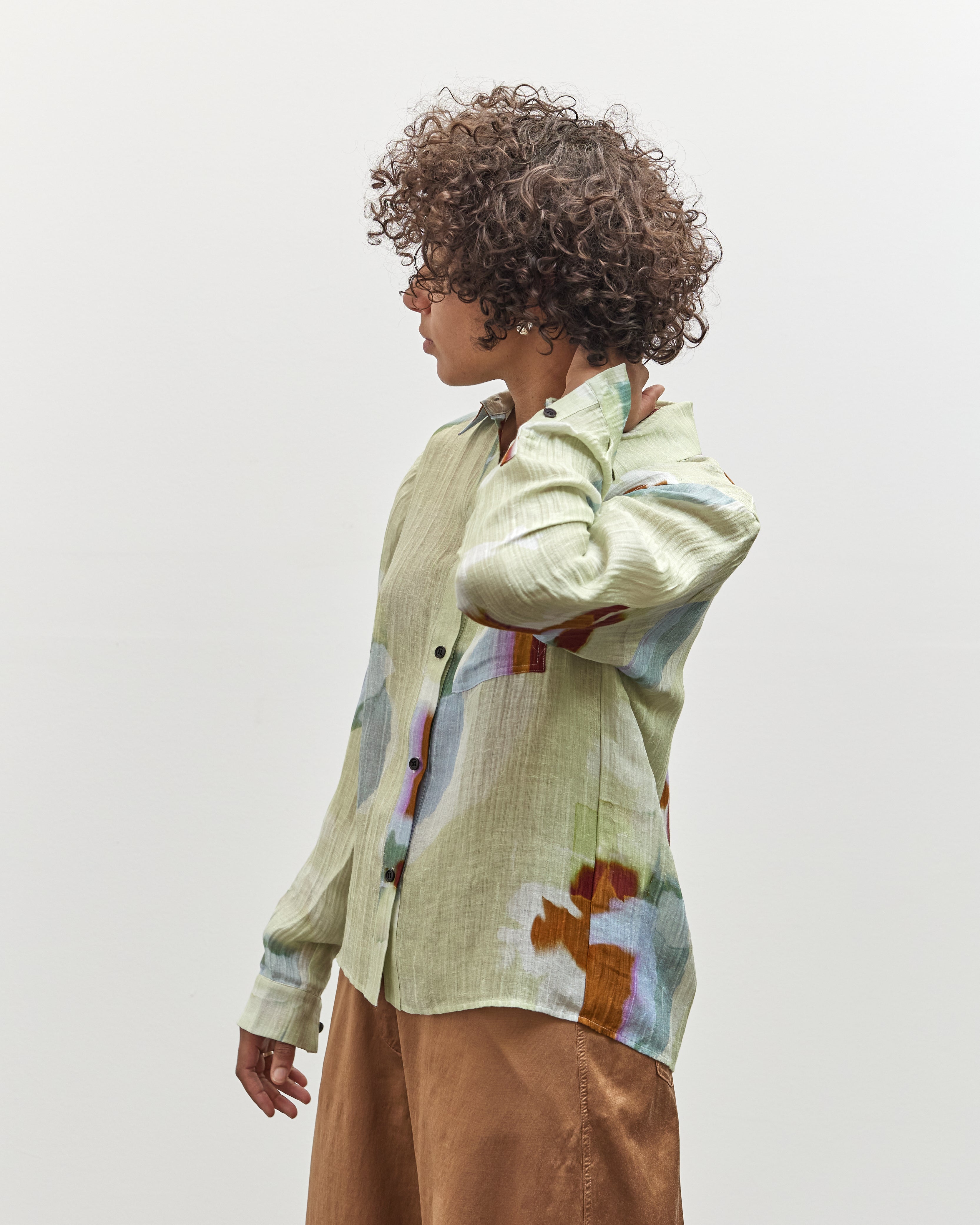 Henrik Vibskov Eidetic Shirt, Light Bird Wings – Glasswing