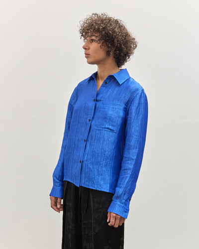 Henrik Vibskov Eidetic Shirt, Surf Blue