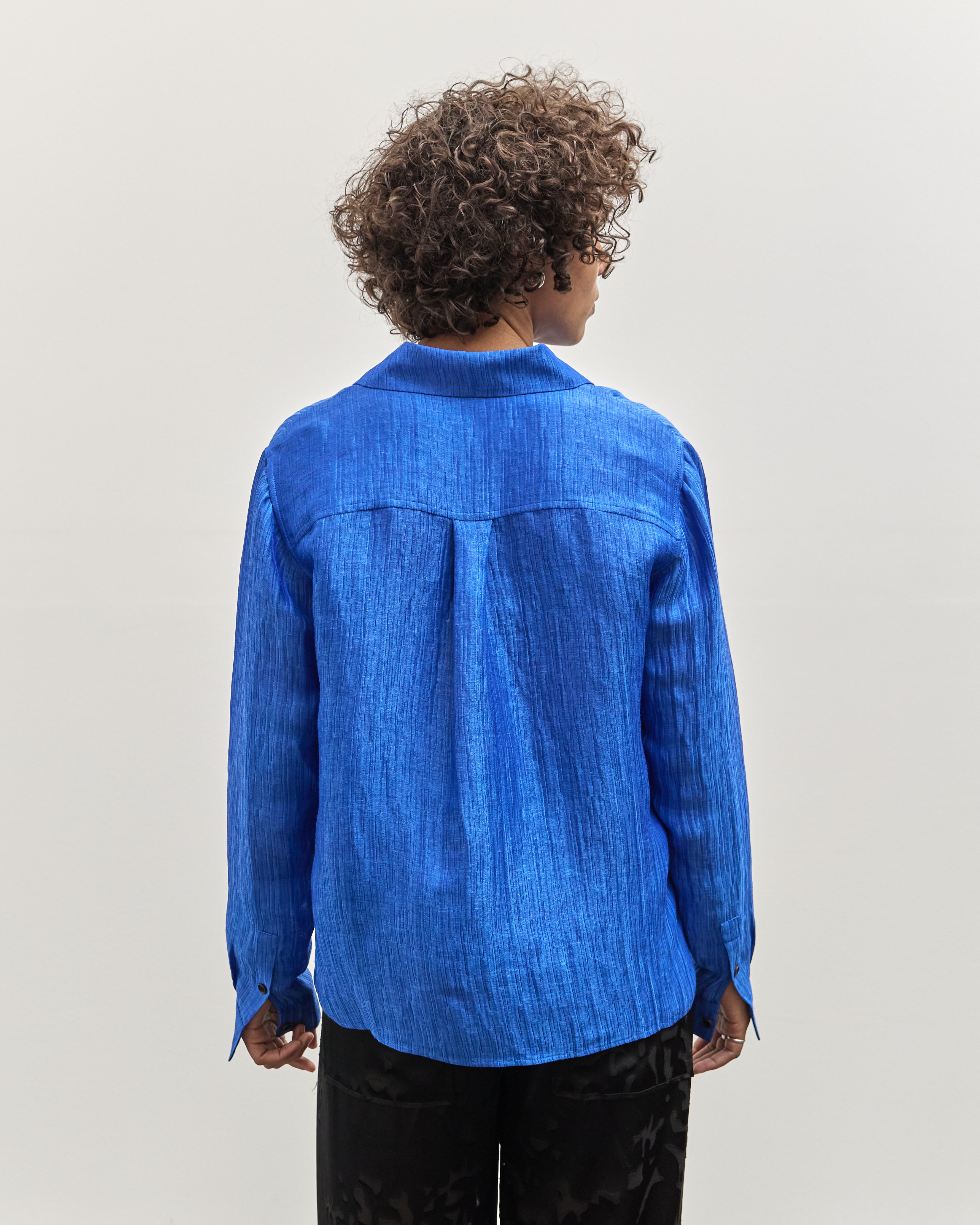 Henrik Vibskov Eidetic Shirt, Surf Blue – Glasswing