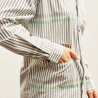 Henrik Vibskov Hole Shirt, Black & White Stripes