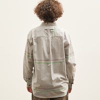 Henrik Vibskov Hole Shirt, Black & White Stripes