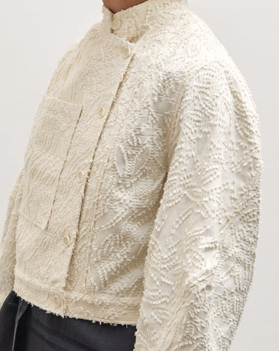 Henrik Vibskov Moon Jacket, Off-White Bird