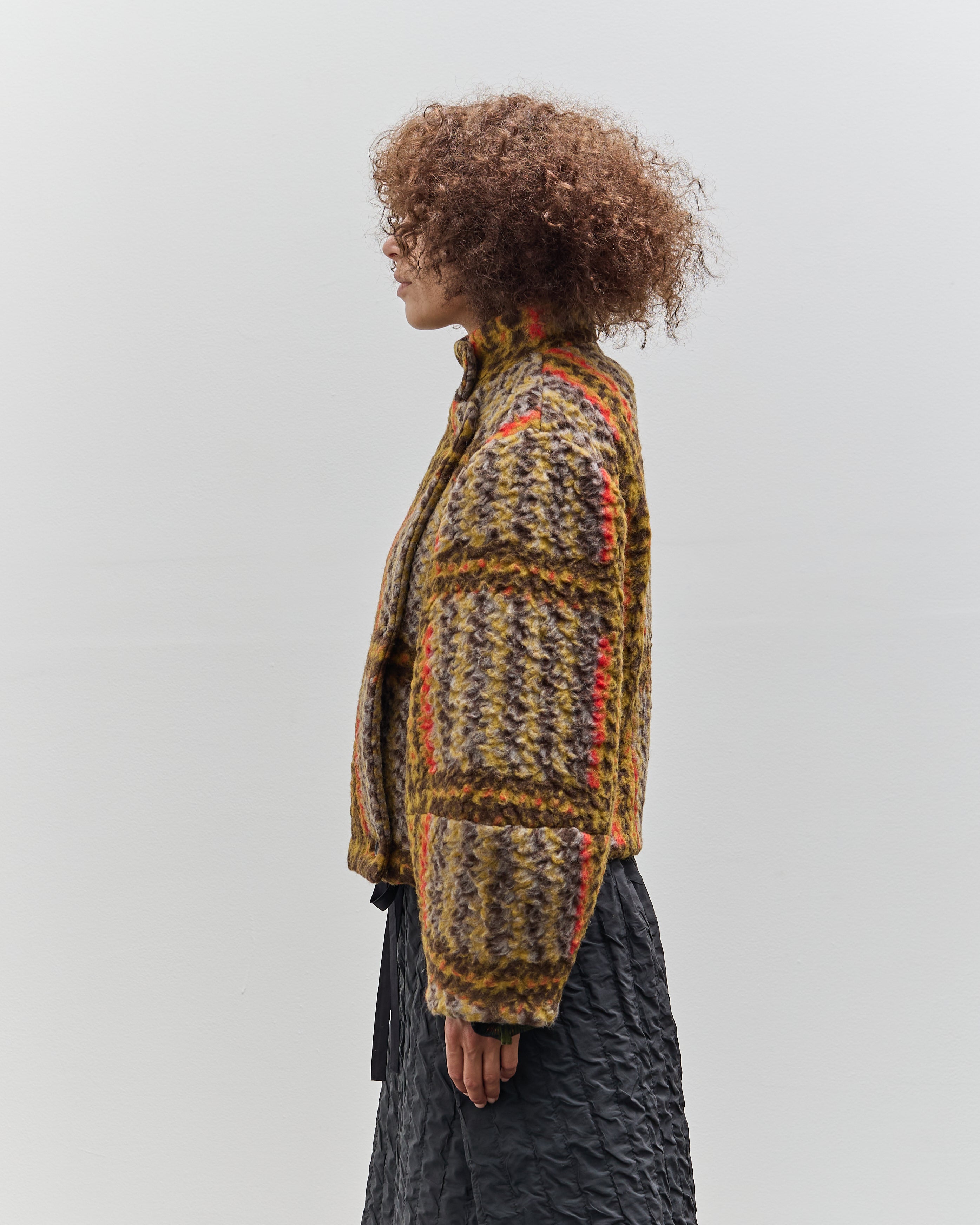 Henrik Vibskov Moonlight Jacket, Multi-Colored Checks – Glasswing