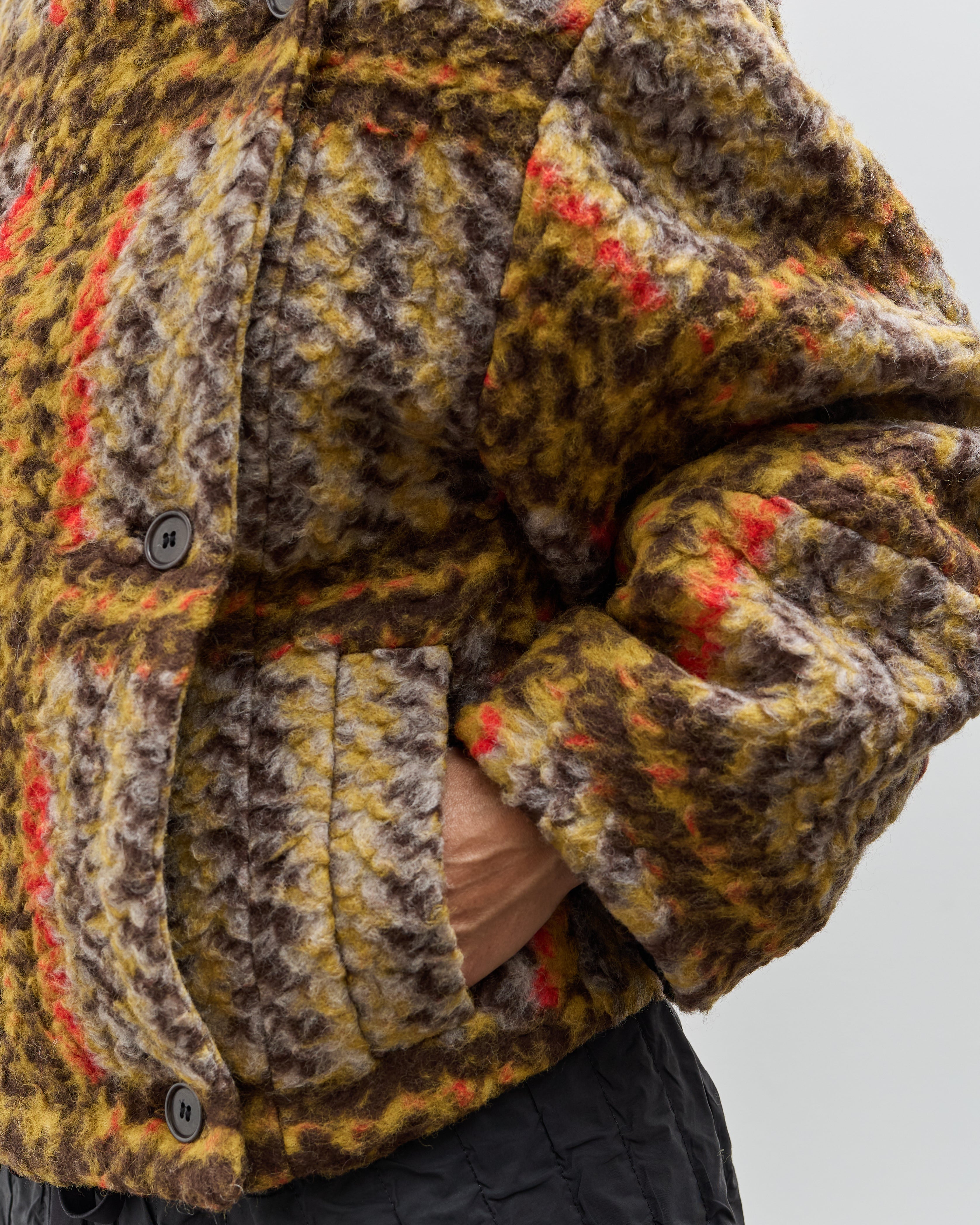 Henrik Vibskov Moonlight Jacket, Multi-Colored Checks – Glasswing