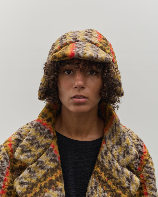 Henrik Vibskov Floppy Hat, Multi-Colored Checks