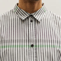 Henrik Vibskov Unisex Hole Shirt, Black & White Stripes
