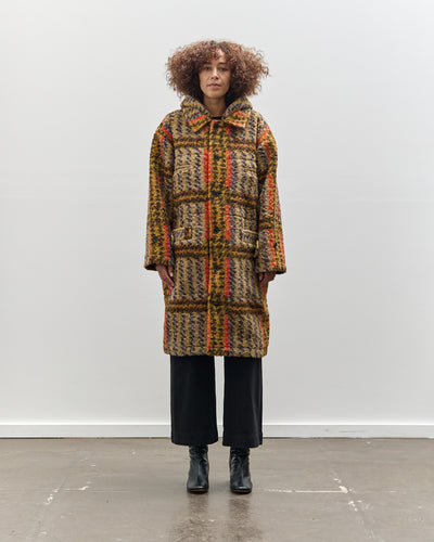 Henrik Vibskov Blackout Coat, Multicolored Checks