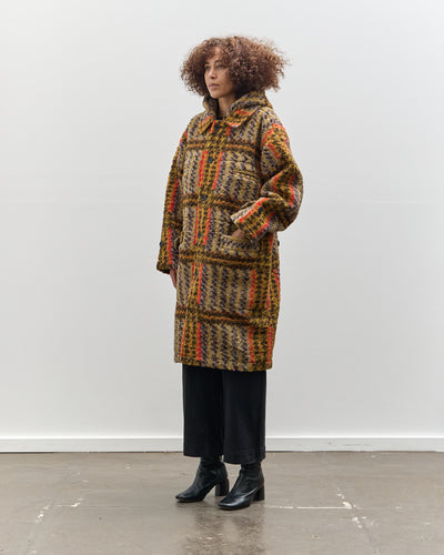 Henrik Vibskov Blackout Coat, Multicolored Checks