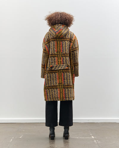 Henrik Vibskov Blackout Coat, Multicolored Checks