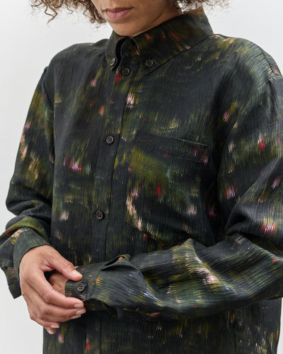 Henrik Vibskov Cast Silk Shirt, Dark Bouquet