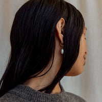 History + Industry Seed Earrings, Gold