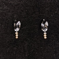 History + Industry Lollipop Earrings, Steel