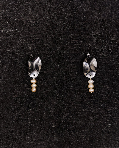 History + Industry Lollipop Earrings, Steel