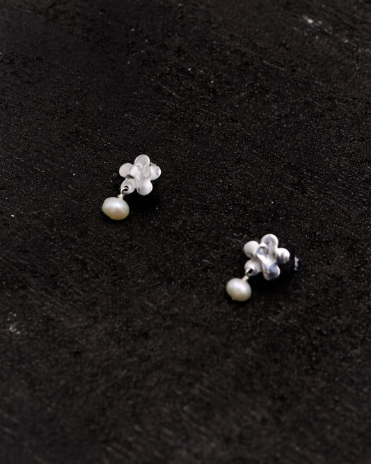 History + Industry Pansy Earrings