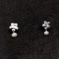 History + Industry Pansy Earrings