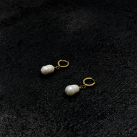 History + Industry Seed Earrings, Gold