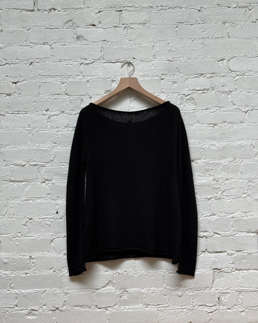 Off Shoulder Top, Black
