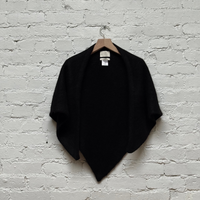 Brushed Triangle Wrap, Black