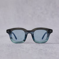 Illesteva George Sunglasses, Deep Sea/Light Blue