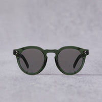 Illesteva Leonard II E Sunglasses, Pine/Grey